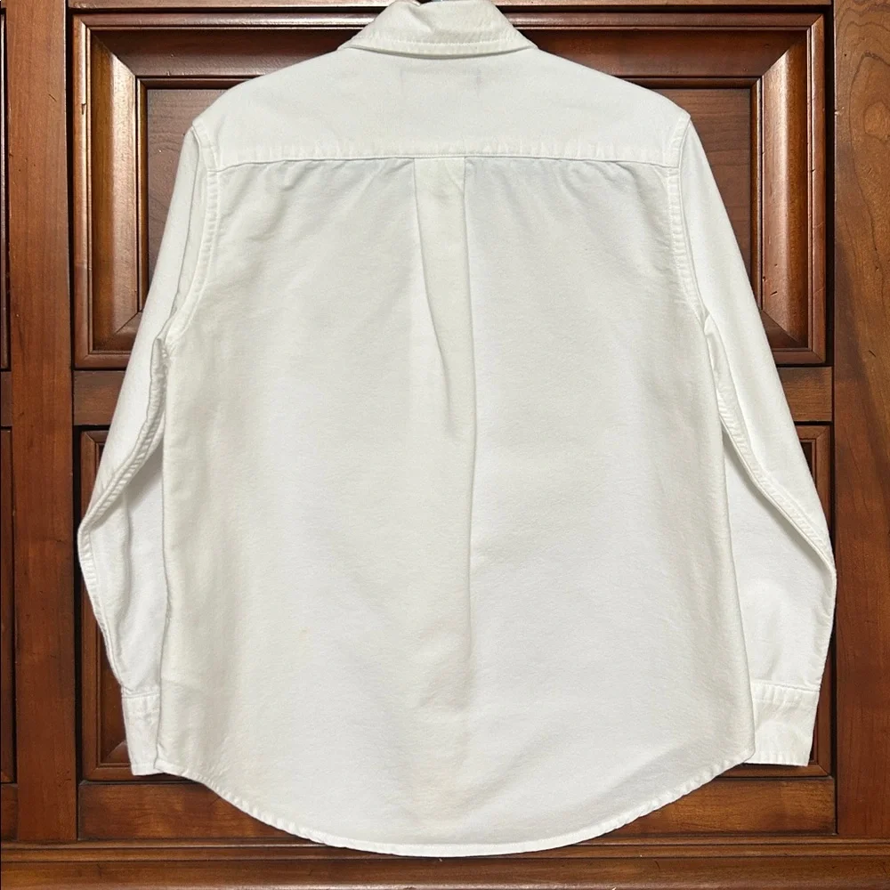 Ralph Lauren | White LS Button Oxford Shirt | 5